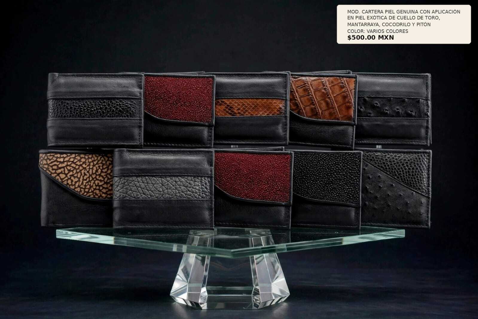 CARTERA HOMBRE EXOTICOS